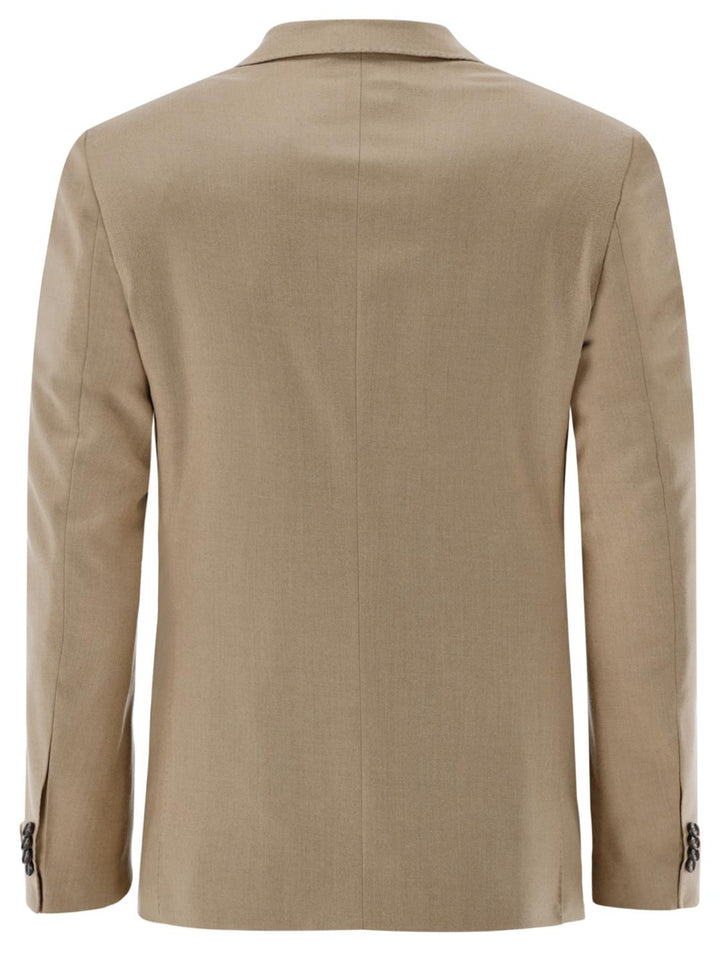 Carl Gross CG FRAN SV-93% wol, 7% zijde-HEREN PAKKEN & COLBERTS-Beige