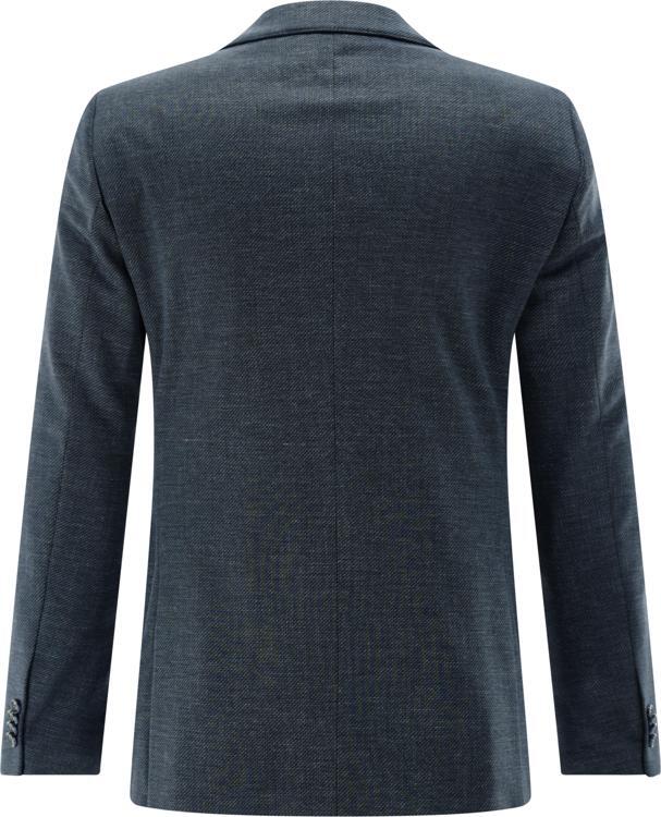 Carl Gross CG Franjo‑J SV Blazer – Blauw-67% polyester, 25% katoen, 8% polyamide-HEREN PAKKEN & COLBERTS-Blauw