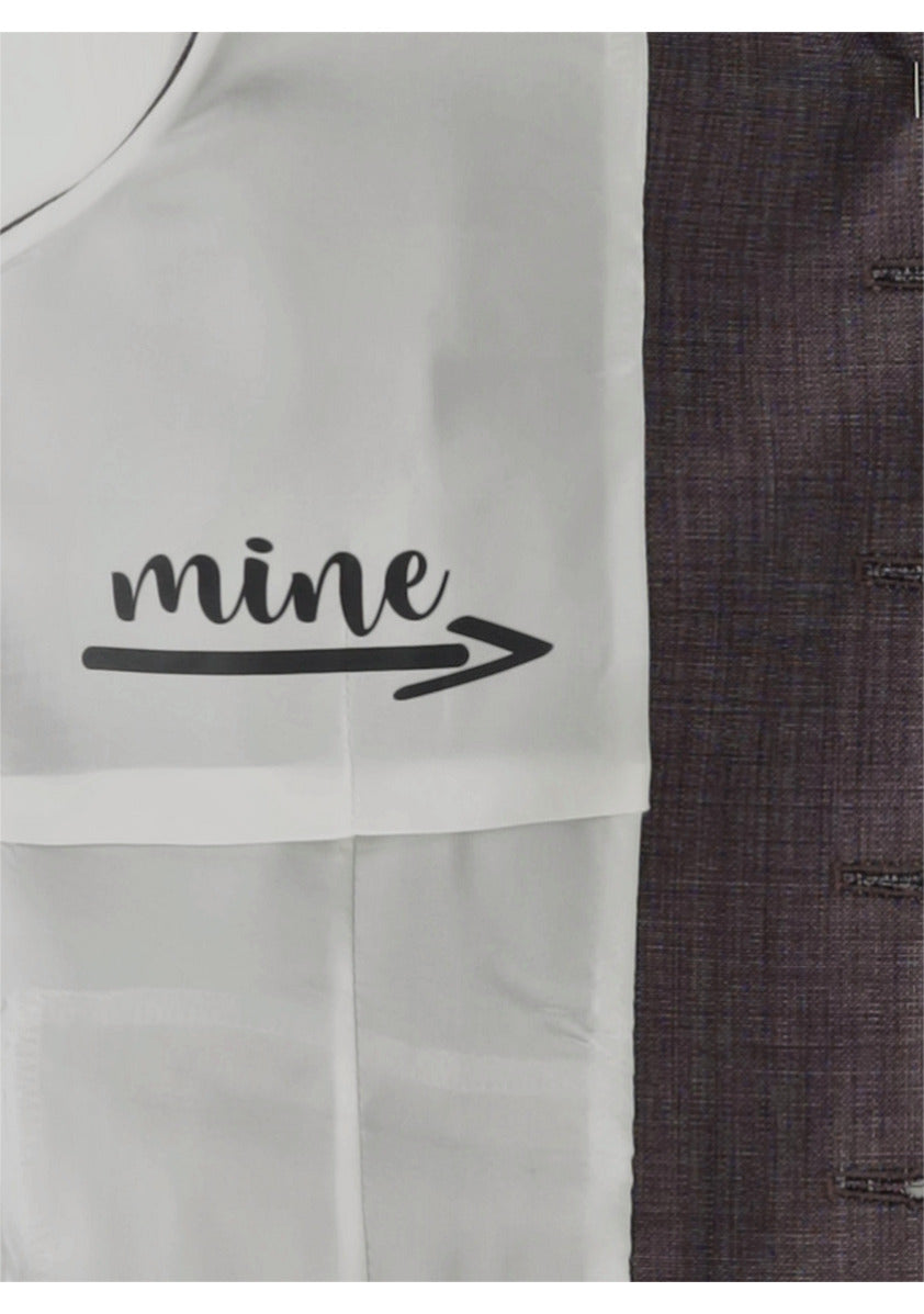 Carl gross CG Philipp gilet-99% wol, 1% elasthaan-HEREN PAKKEN & COLBERTS-Rood