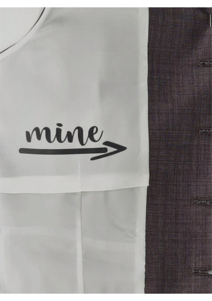 Carl gross CG Philipp gilet-99% wol, 1% elasthaan-HEREN PAKKEN & COLBERTS-Rood