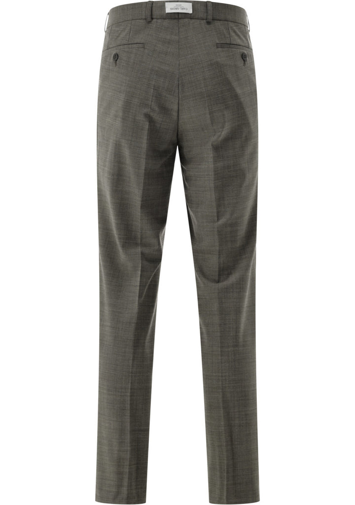 Carl Gross CG Sendrik Pantalon – Bruin-52% polyester, 43% wol, 5% elasthaan-HEREN PAKKEN & COLBERTS-Bruin