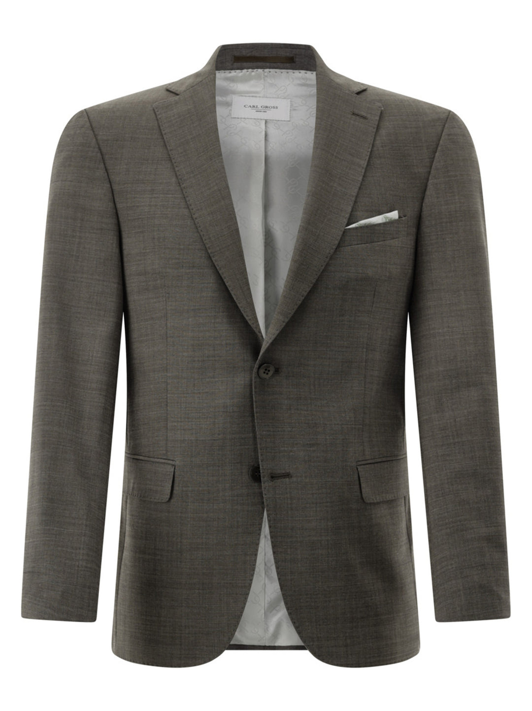 Carl Gross CG Shelby Colbert – Bruin-52% polyester, 43% wol, 5% elasthaan-HEREN PAKKEN & COLBERTS-Bruin