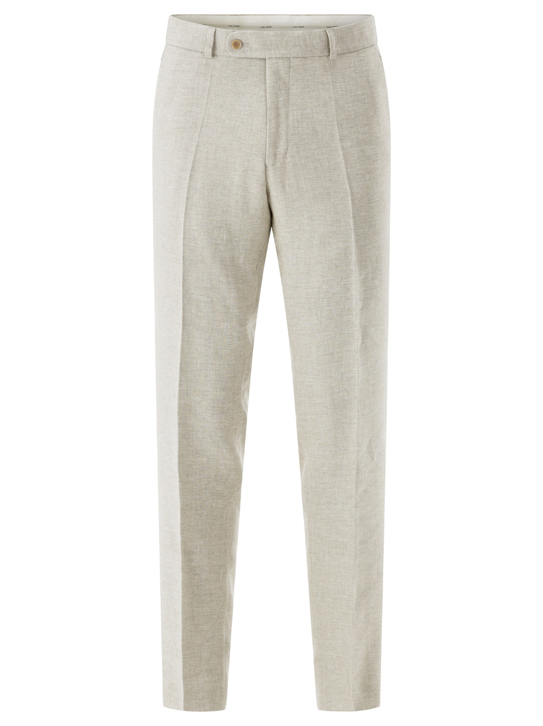 Carl Gross CG Shiver-G pantalon-42&% Linnen<br />22% Polyester<br />20% Wol<br />16% Viscose-HEREN PAKKEN & COLBERTS-Beig