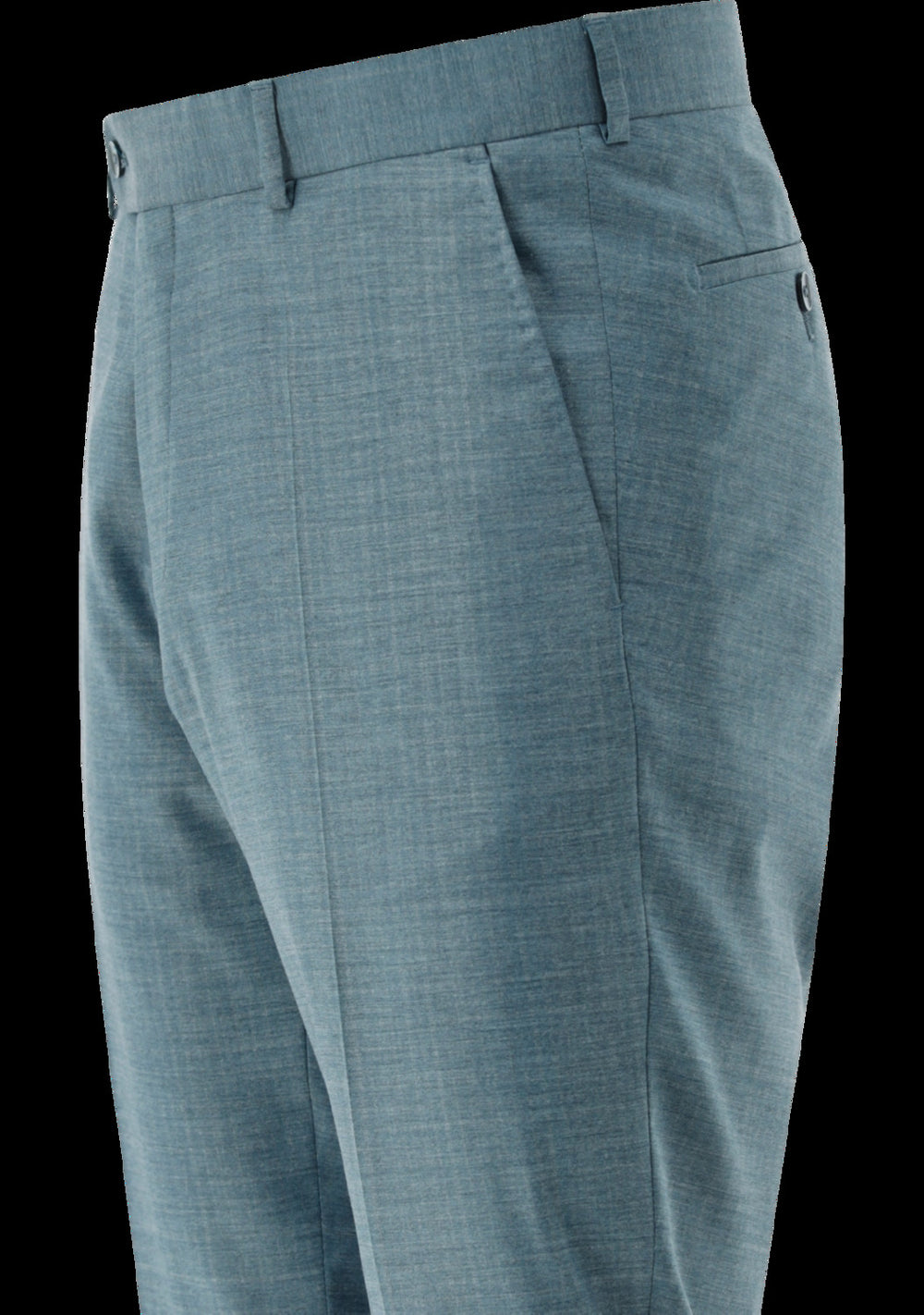 Carl Gross CG Silas Pantalon – Blauw-57% wol, 40% viscose, 3% elastaan-HEREN PAKKEN & COLBERTS-Blauw