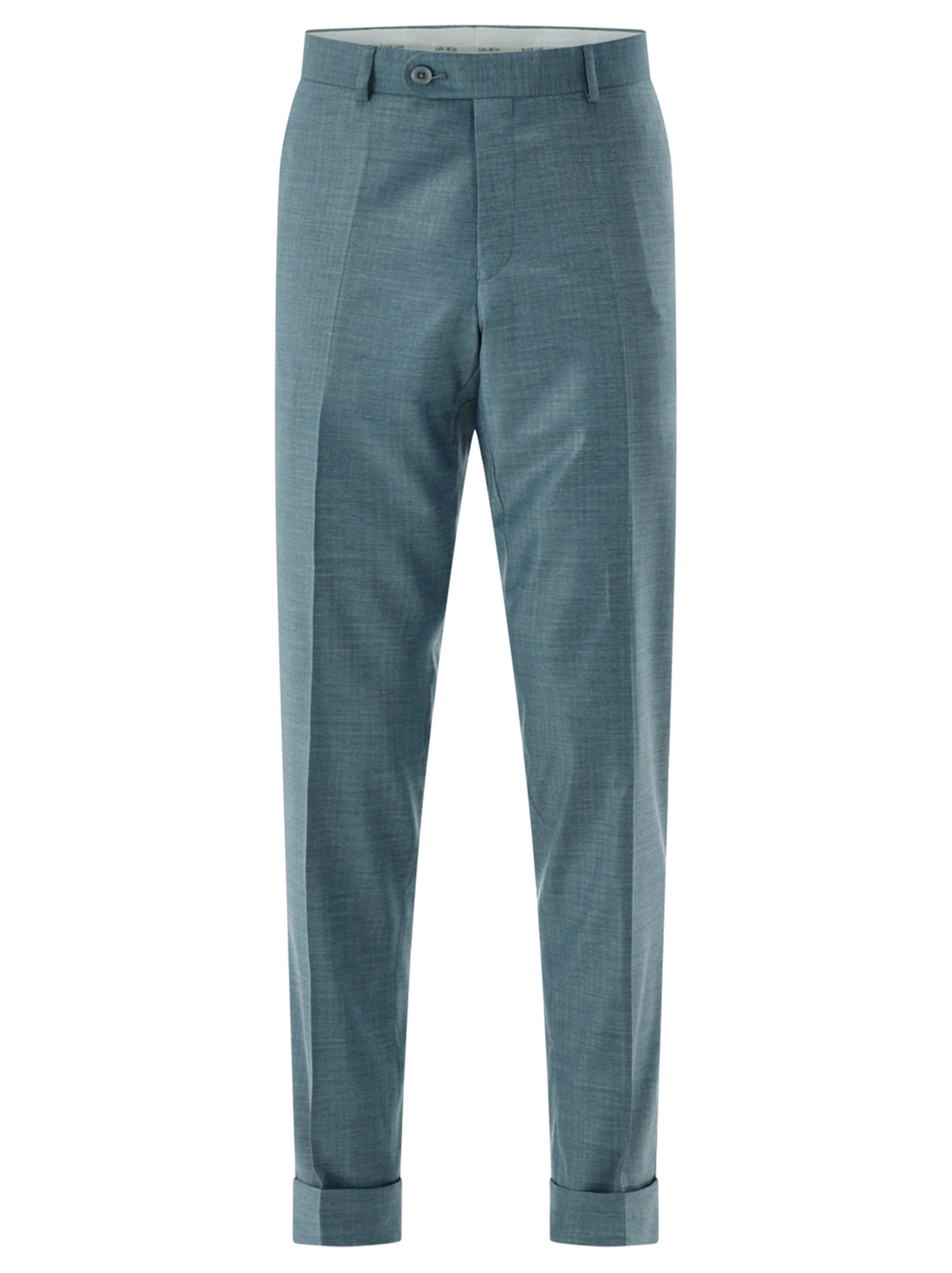 Carl Gross CG Silas Pantalon – Blauw-57% wol, 40% viscose, 3% elastaan-HEREN PAKKEN & COLBERTS-Blauw