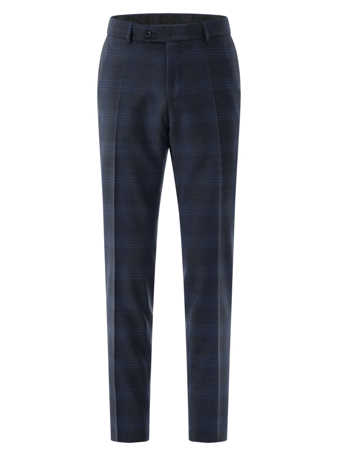 Carl Gross CG Sven Mix & Match Pantalon – Blauw-56% polyester, 42% scheerwol, 2% elasthan-HEREN PAKKEN & COLBERTS-Blauw