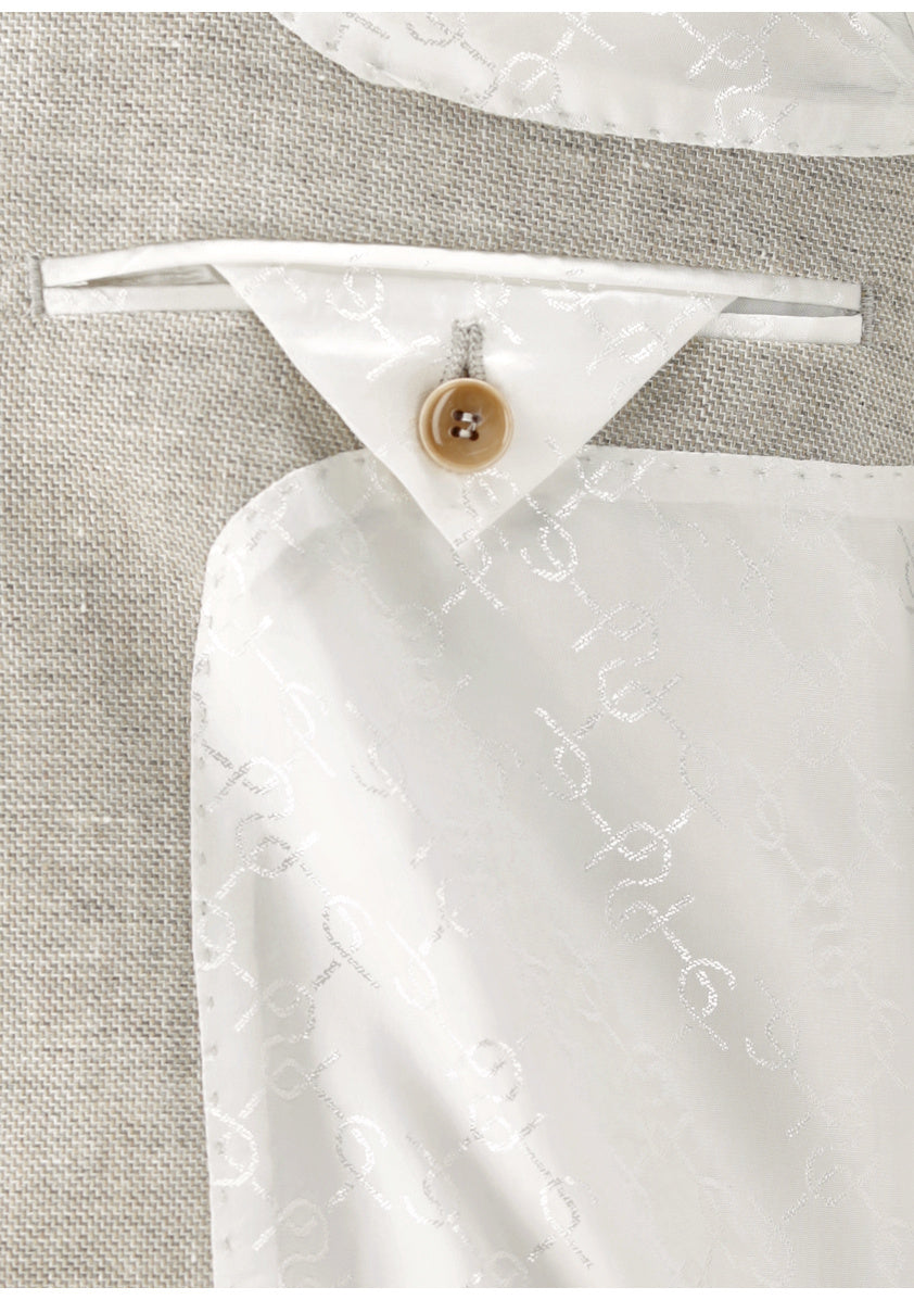 Carl Gross CG Tannon-G SV colbert-42&% Linnen<br />22% Polyester<br />20% Wol<br />16% Viscose-HEREN PAKKEN & COLBERTS-Be