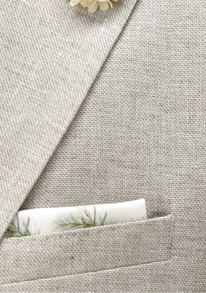 Carl Gross CG Tannon-G SV colbert-42&% Linnen<br />22% Polyester<br />20% Wol<br />16% Viscose-HEREN PAKKEN & COLBERTS-Be