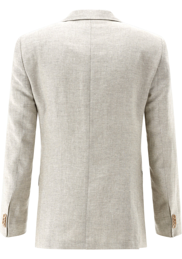 Carl Gross CG Tannon-G SV colbert-42&% Linnen<br />22% Polyester<br />20% Wol<br />16% Viscose-HEREN PAKKEN & COLBERTS-Be