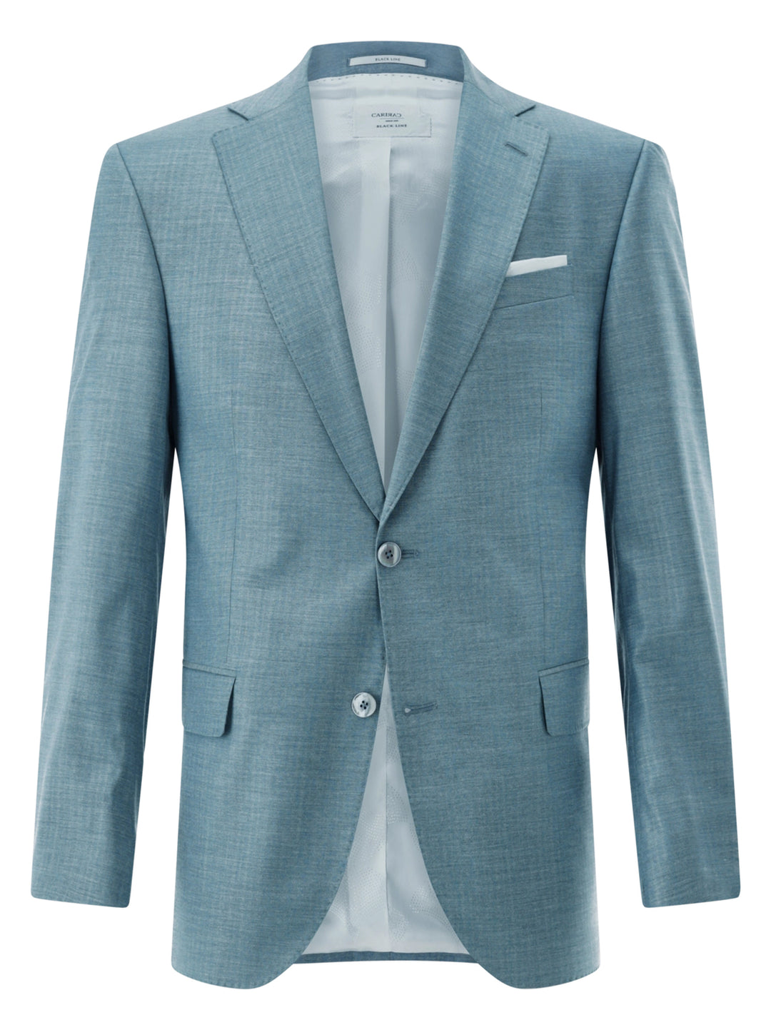 Carl Gross colbert CG Tannon Mix & Match – Blauw-57% wol, 40% viscose, 3% elastaan-HEREN PAKKEN & COLBERTS-Blauw