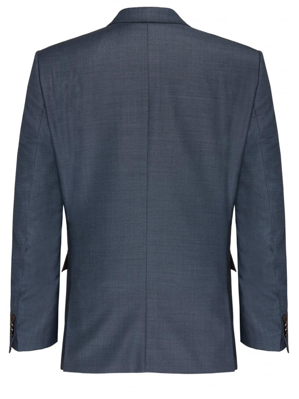 Carl Gross colbert STEVEN-100% wol-HEREN PAKKEN & COLBERTS-Blauw