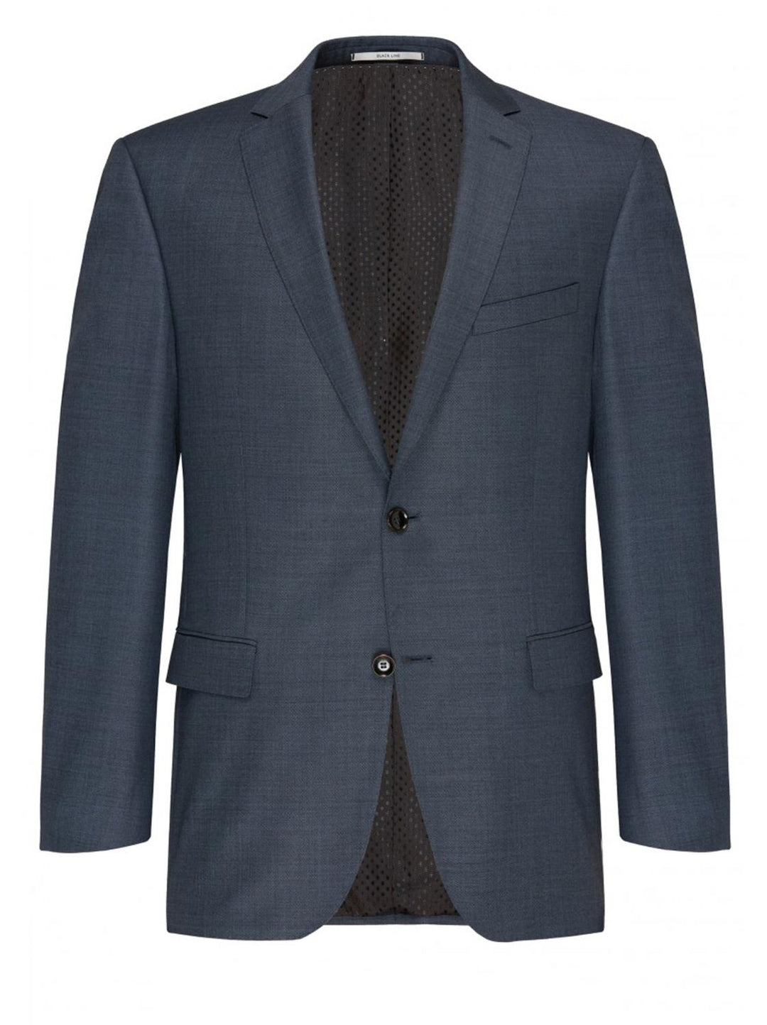 Carl Gross colbert STEVEN-100% wol-HEREN PAKKEN & COLBERTS-Blauw