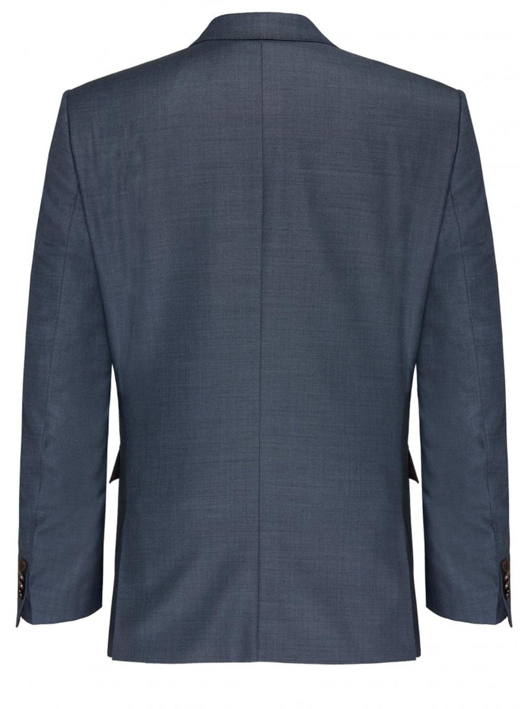 Carl Gross colbert STEVEN-100% wol-HEREN PAKKEN & COLBERTS-Blauw