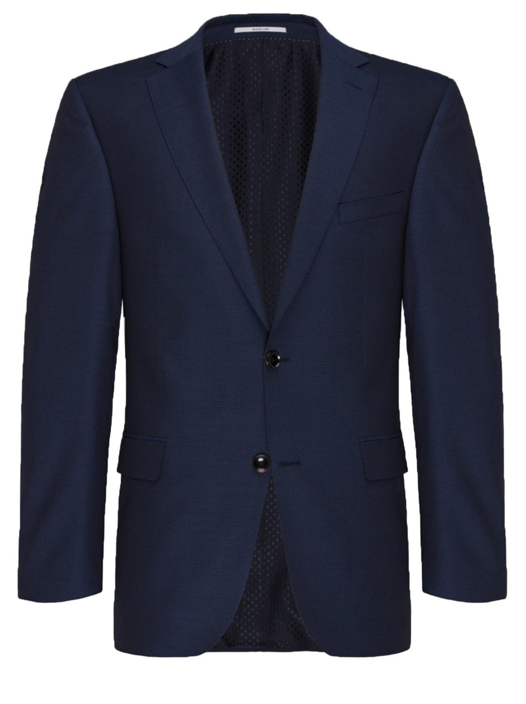 Carl Gross colbert Steven-100% Zuivere scheerwol-HEREN PAKKEN & COLBERTS-Blauw