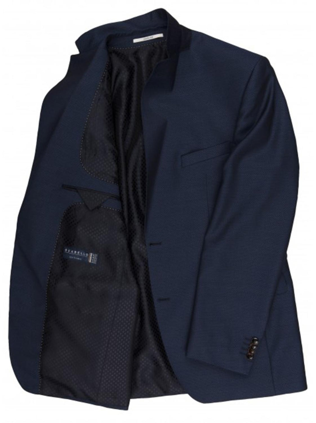 Carl Gross colbert Steven-100% Zuivere scheerwol-HEREN PAKKEN & COLBERTS-Blauw