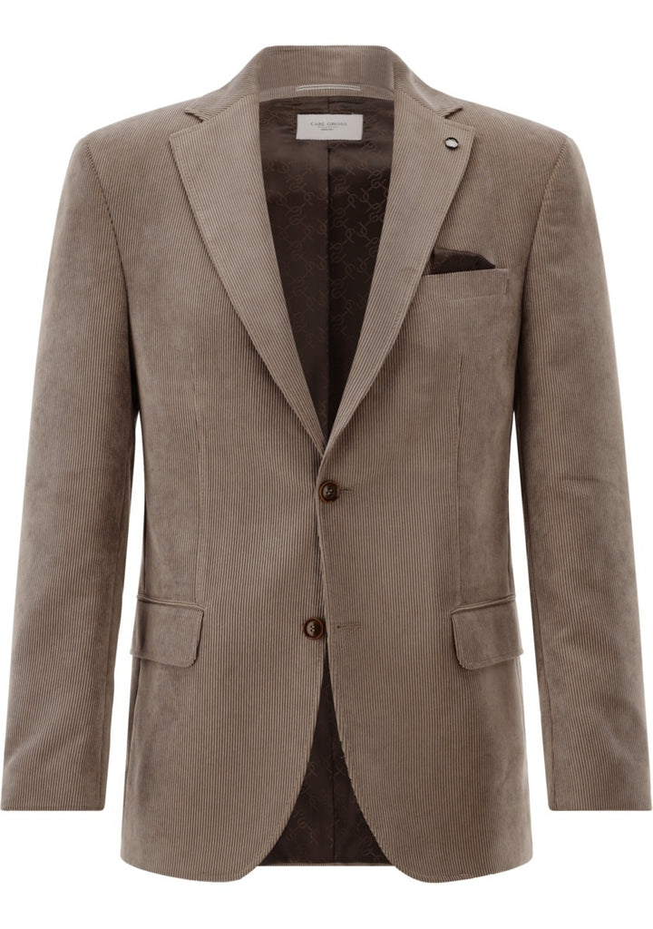 Carl Gross colbert THEO SV-85% polyester, 15% polyamide-HEREN PAKKEN & COLBERTS-Beige