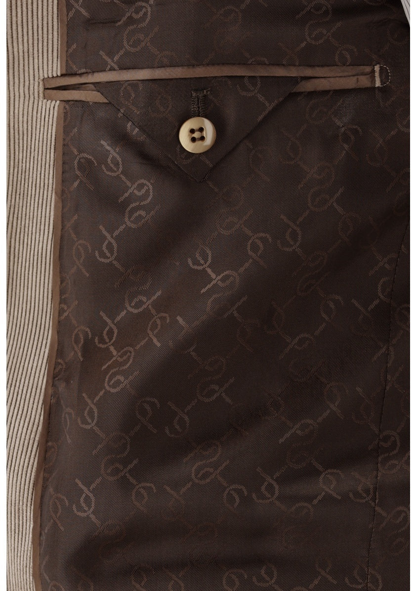 Carl Gross colbert THEO SV-85% polyester, 15% polyamide-HEREN PAKKEN & COLBERTS-Beige