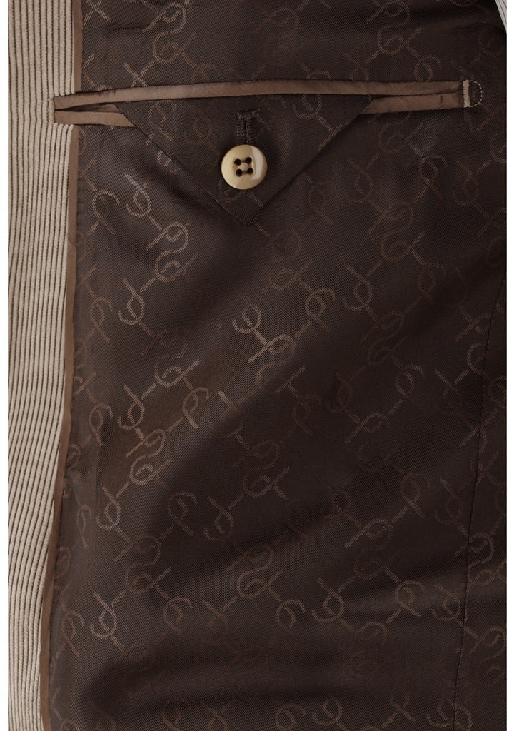 Carl Gross colbert THEO SV-85% polyester, 15% polyamide-HEREN PAKKEN & COLBERTS-Beige