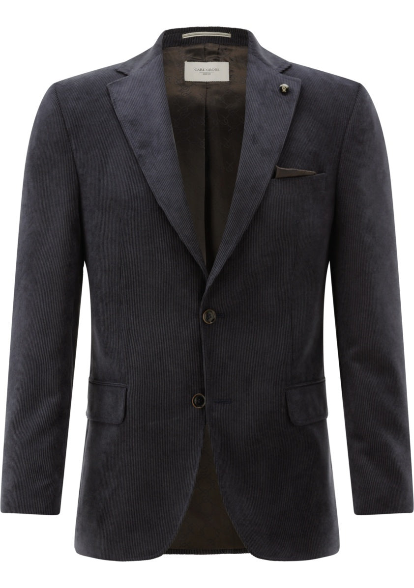 Carl Gross colbert THEO SV-85% polyester, 15% polyamide-HEREN PAKKEN & COLBERTS-Blauw