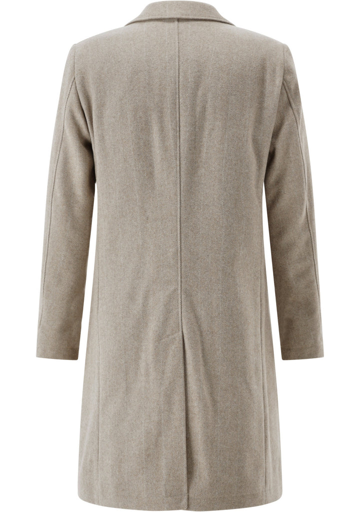 Carl Gross Jas Raxton – Beige-70% Polyesther-termic, 20% wol, 10% AF-HEREN JASSEN & JACKS-Beige