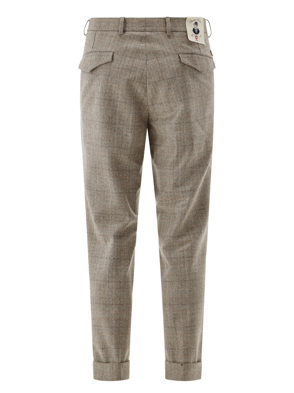 Carl Gross pantalon Obey CG -100% Wol-HEREN BROEKEN-Bruin