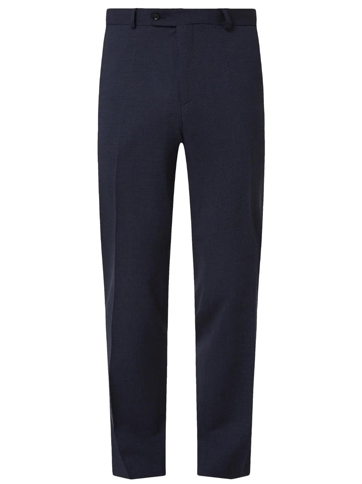 Carl gross pantalon SVEN-100% wol-HEREN PAKKEN & COLBERTS-Blauw