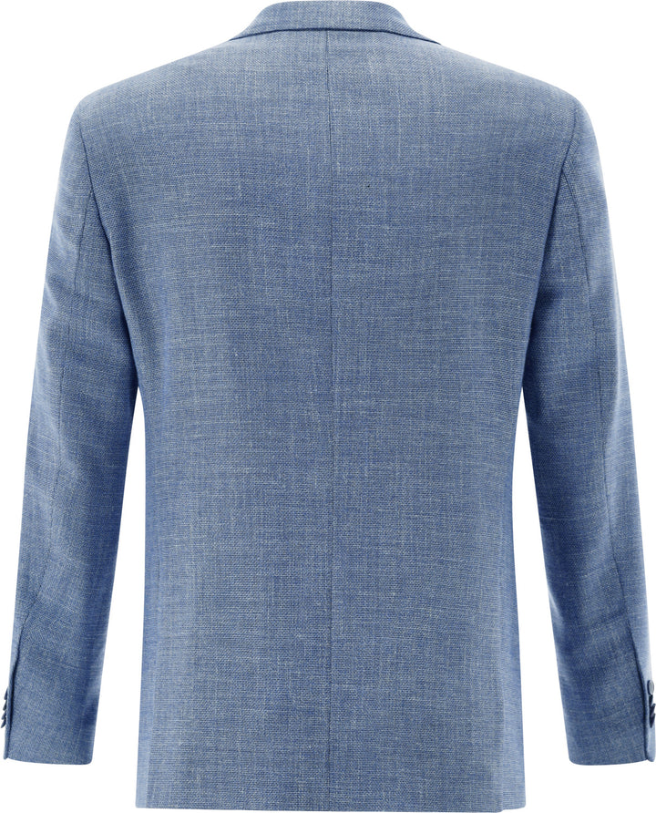 Carl Gross Sander-G SV Colbert-45% polyester, 33% wol, 12% viskose, 8% linnen, 2% elasthaan<br />-HEREN PAKKEN & COLBERTS