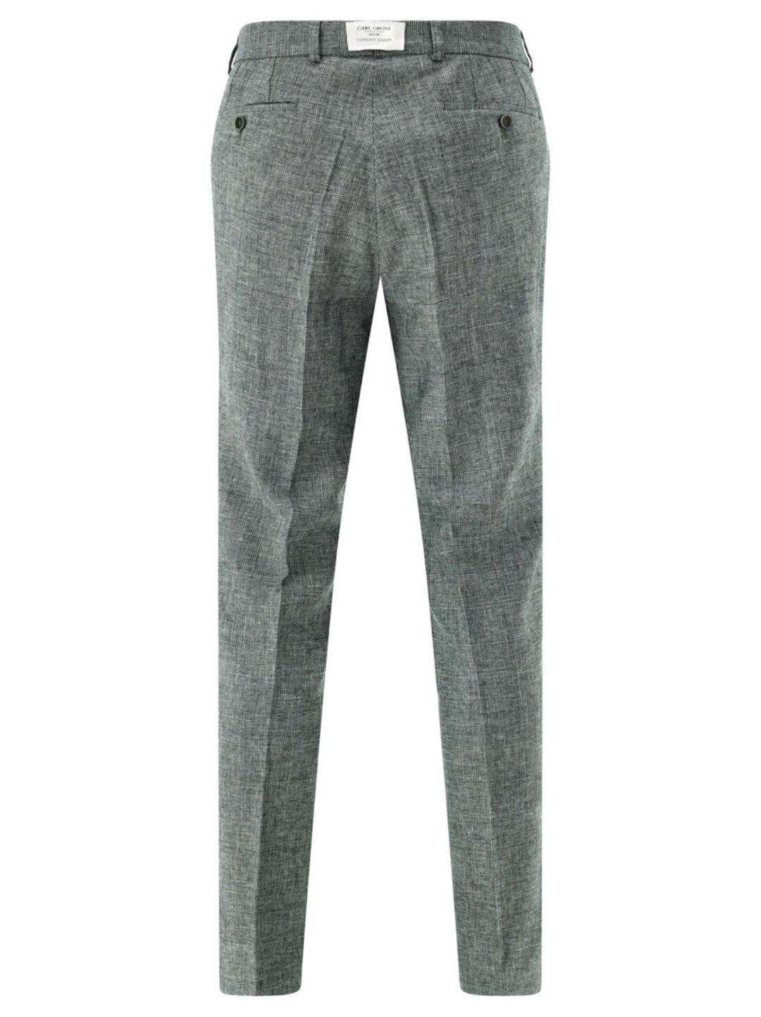 Carl Gross Shiver-G-42% linnen, 22% polyester, 20% wol, 16% viskose-HEREN PAKKEN & COLBERTS-Groen