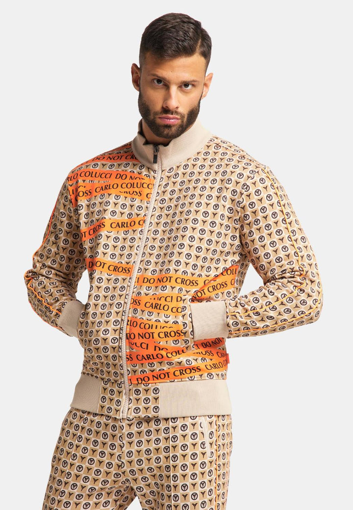 Carlo Colucci C5608-100% katoen-HEREN TRUIEN & VESTEN-Beige