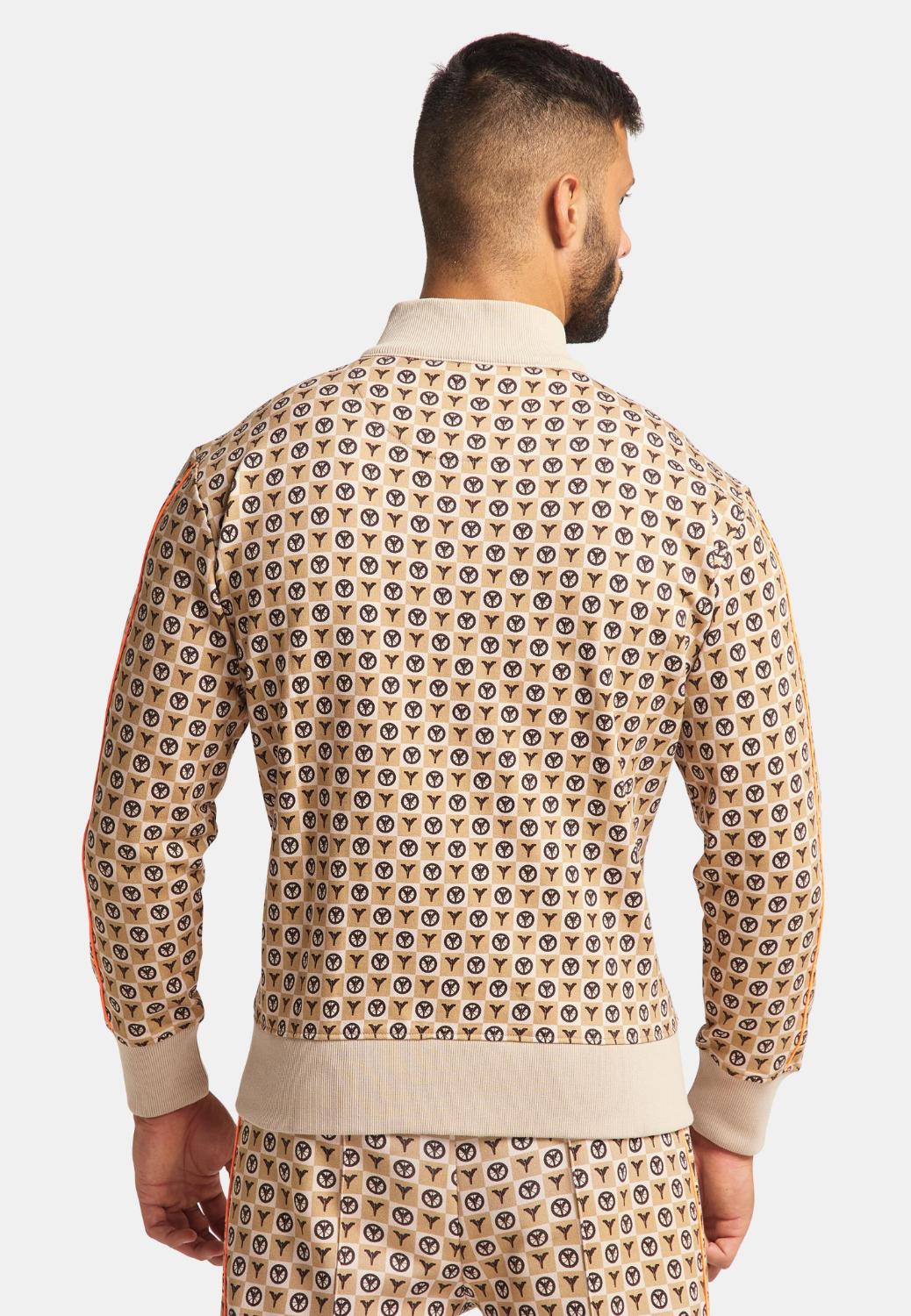 Carlo Colucci C5608-100% katoen-HEREN TRUIEN & VESTEN-Beige