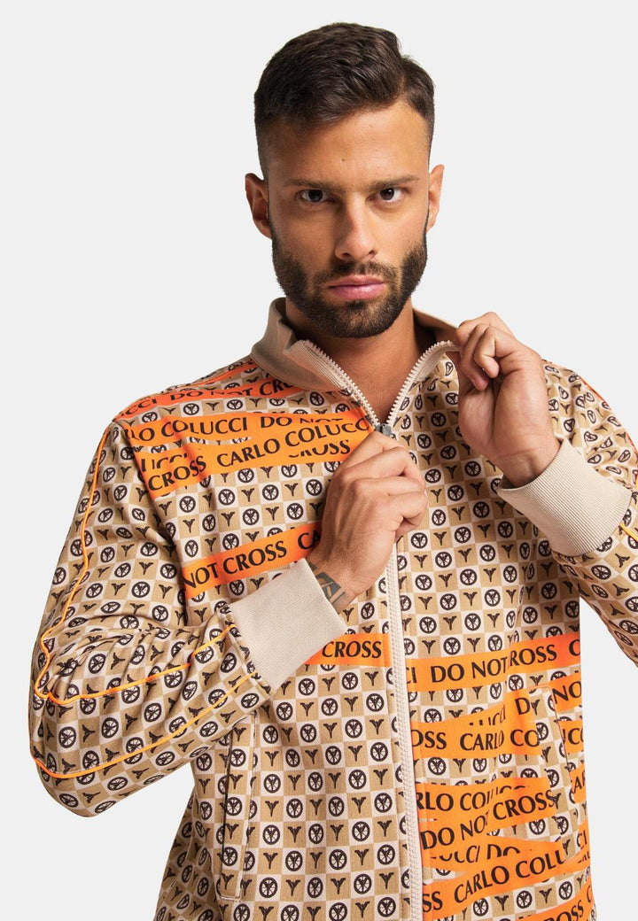 Carlo Colucci C5608-100% katoen-HEREN TRUIEN & VESTEN-Beige