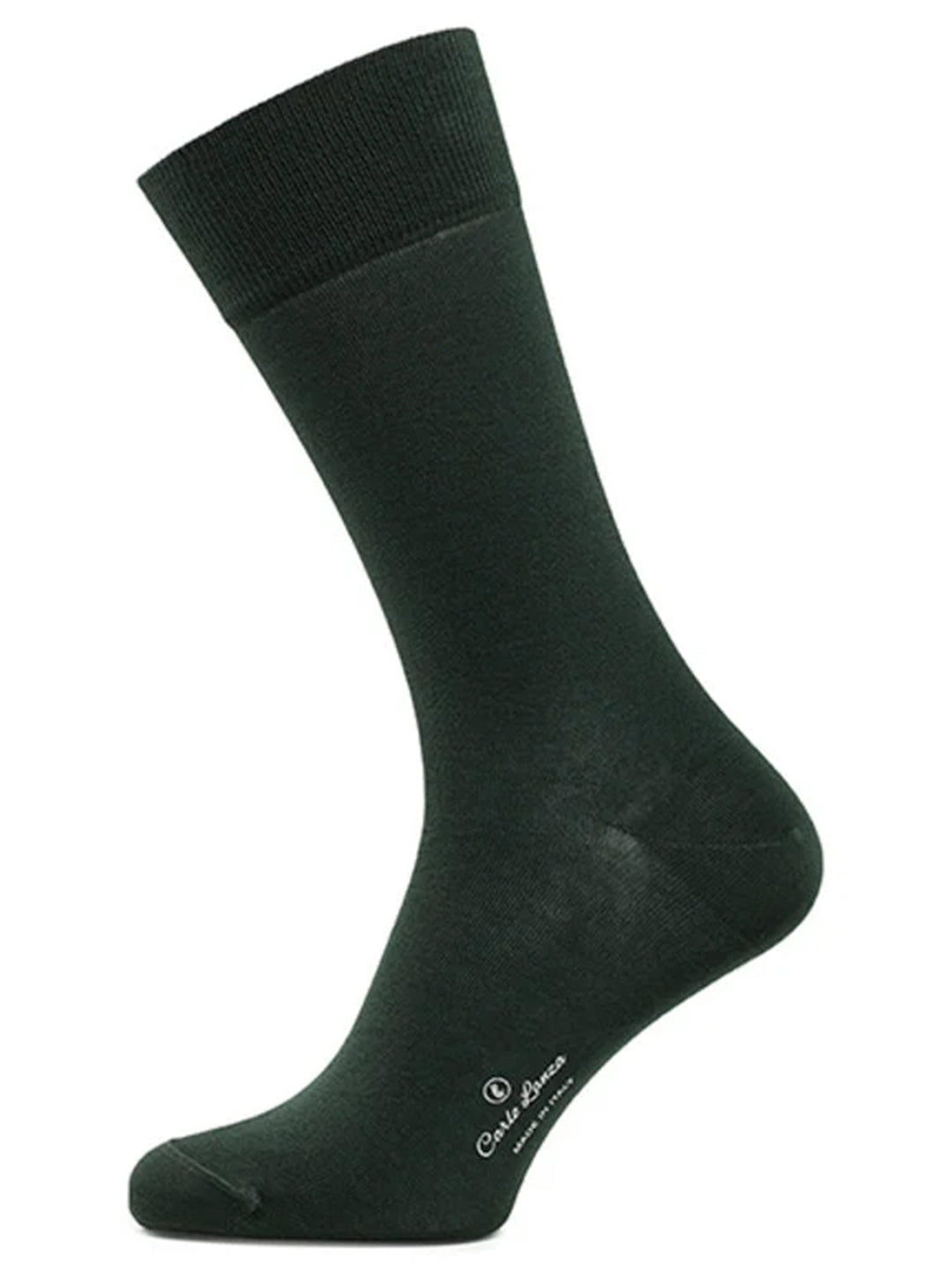 Carlo Lanza flessengroene sokken-80% Egyptisch katoen | 16% Polyamide | 4% Elasthan-HEREN ONDER- EN BADMODE-Groen