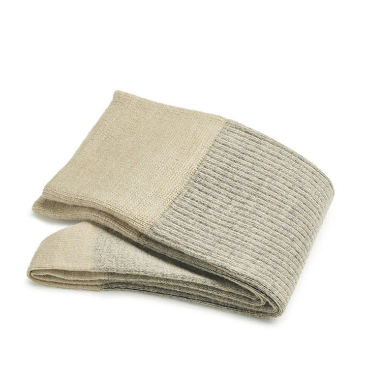 Carlo Lanza Heren Sokken – Beige-70% merino wol, 27% polyamide, 3% elasthaan-HEREN ONDER- EN BADMODE-Beige