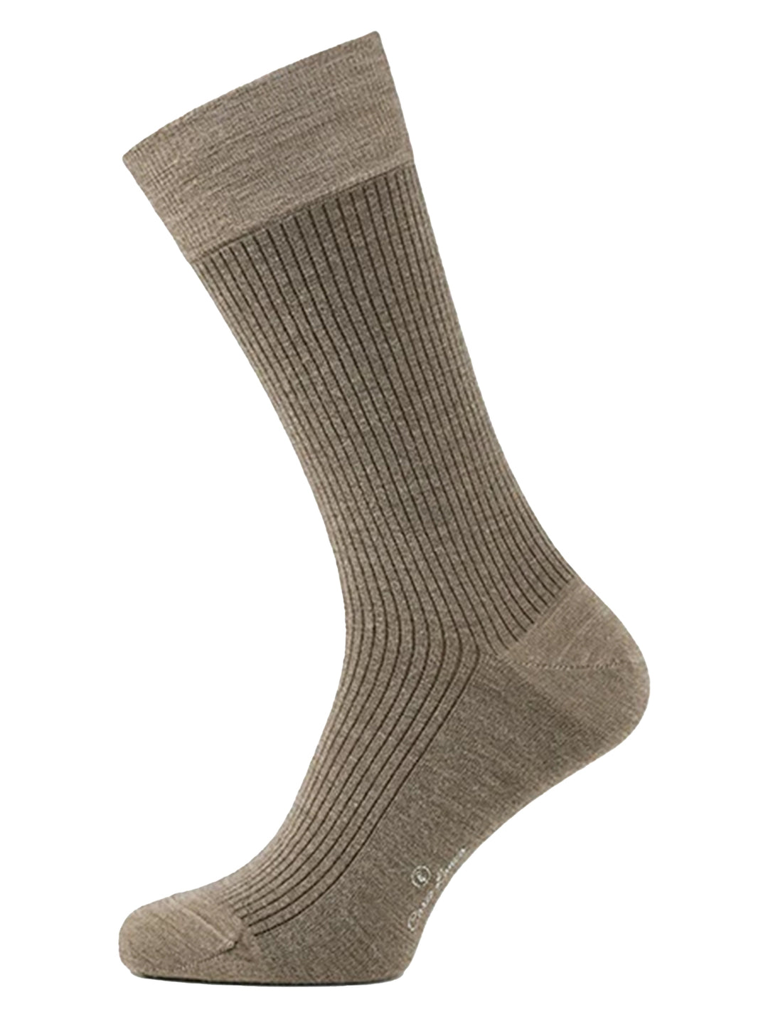 Carlo Lanza Heren Sokken – Bruin-70% merino wol, 27% polyamide, 3% elasthaan-HEREN ONDER- EN BADMODE-Bruin
