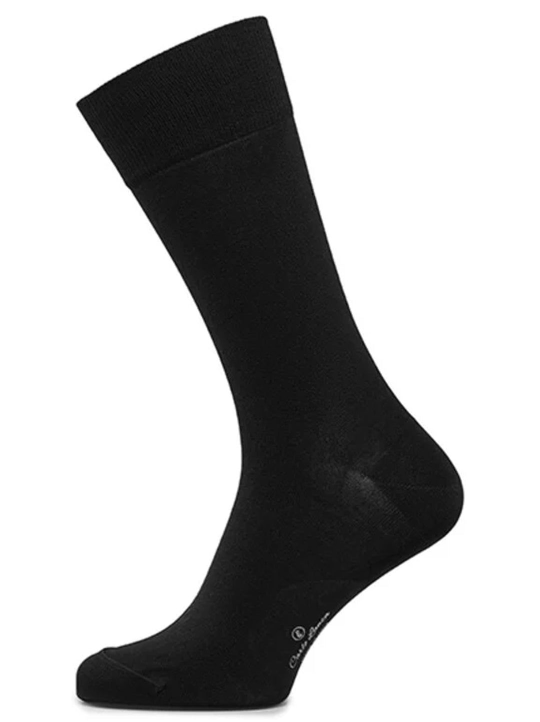 Carlo Lanza zwarte sokken-HEREN ONDER- EN BADMODE-Zwart