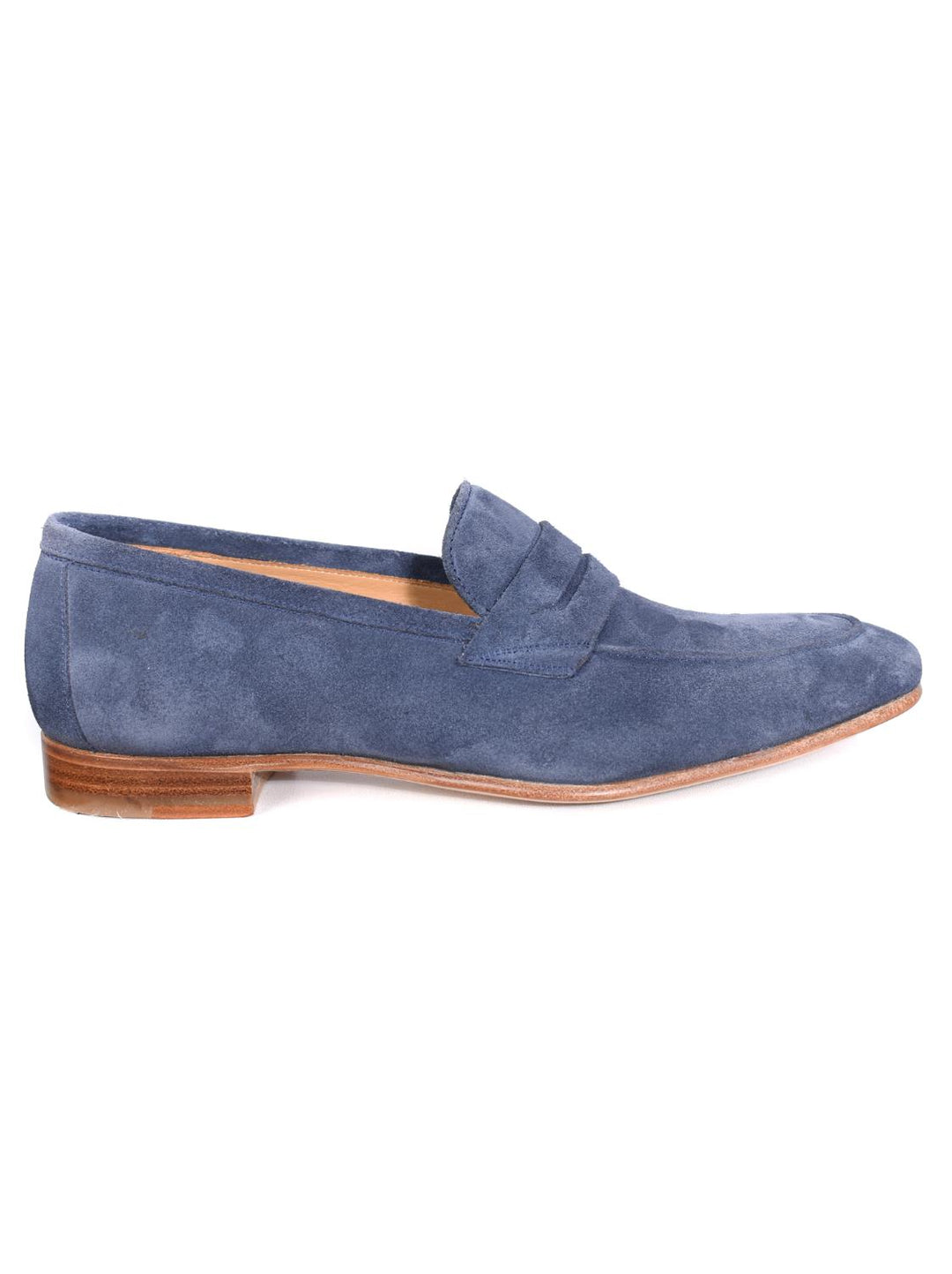 Carlos Santos schoenen-100% suede.-HEREN SCHOENEN & RIEMEN-Blauw