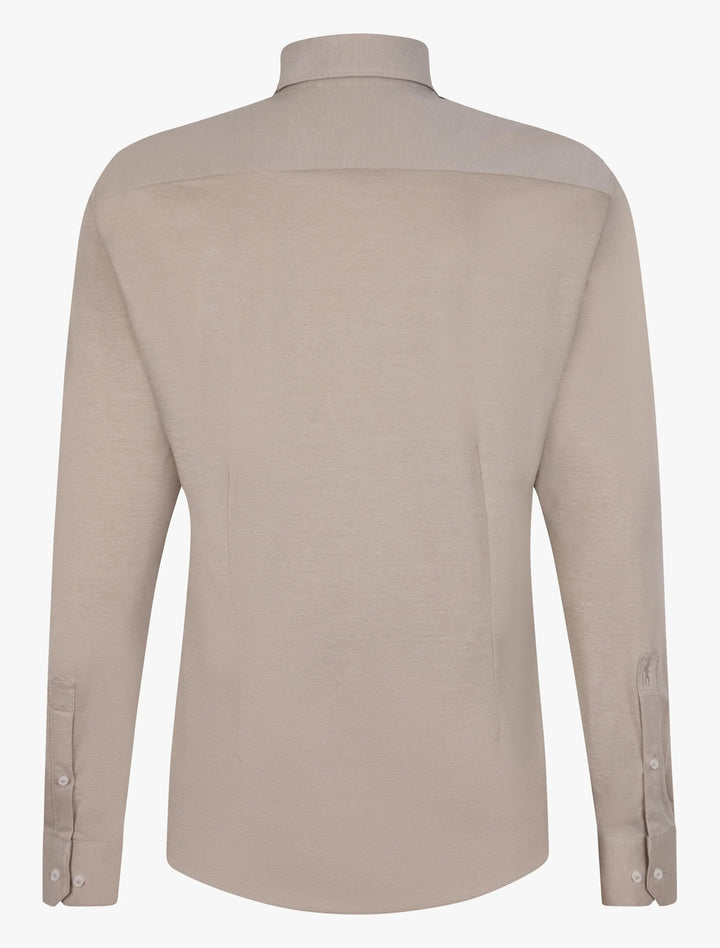 Cavallaro ANCONA overhemd slim fit-100% Katoen-HEREN SHIRTS-Groen