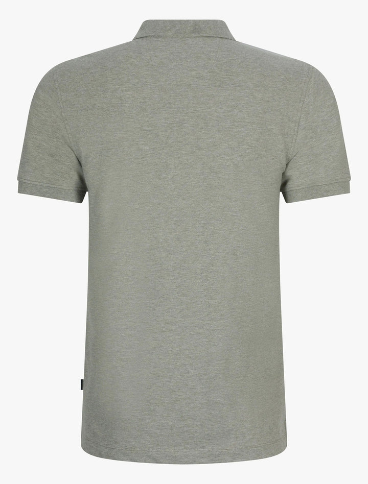 Cavallaro BAVONE polo regular fit-96% organisch katoen, 4% elasthaan -HEREN POLO'S & T-SHIRTS-Groen