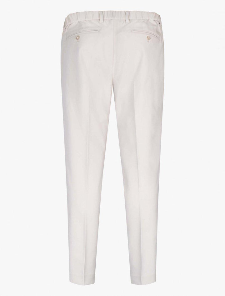 Cavallaro broek ZENGIO kit-69% polyamide, 27% bamboe, 4% elasthaan-HEREN BROEKEN-Beige