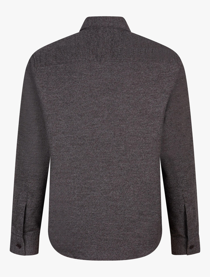 Cavallaro CASTINIO overshirt-100% katoen-HEREN SHIRTS-Bruin