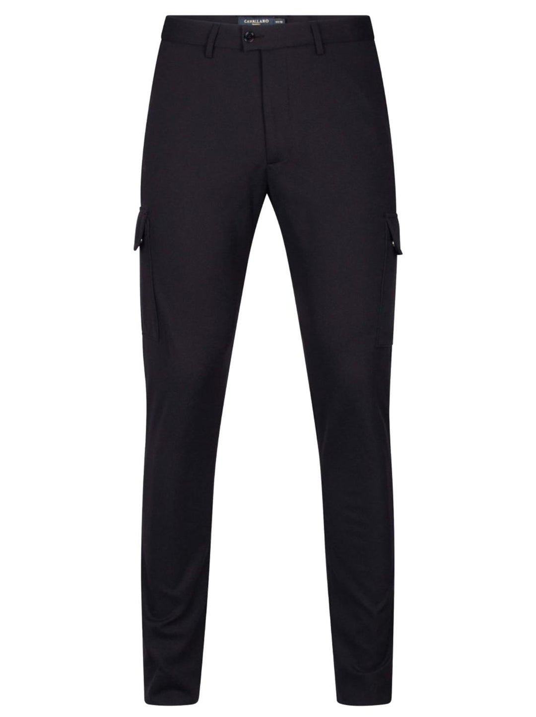 Cavallaro Fontana Trousers-77% katoen, 19% polyester, 4% elasthaan-HEREN BROEKEN-Blauw