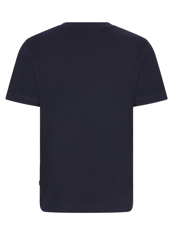 Cavallaro LUCA t-shirt donkerblauw-100% Katoen-HEREN POLO'S & T-SHIRTS-Blauw