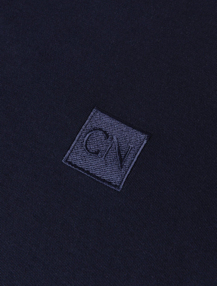 Cavallaro LUCA t-shirt donkerblauw-100% Katoen-HEREN POLO'S & T-SHIRTS-Blauw