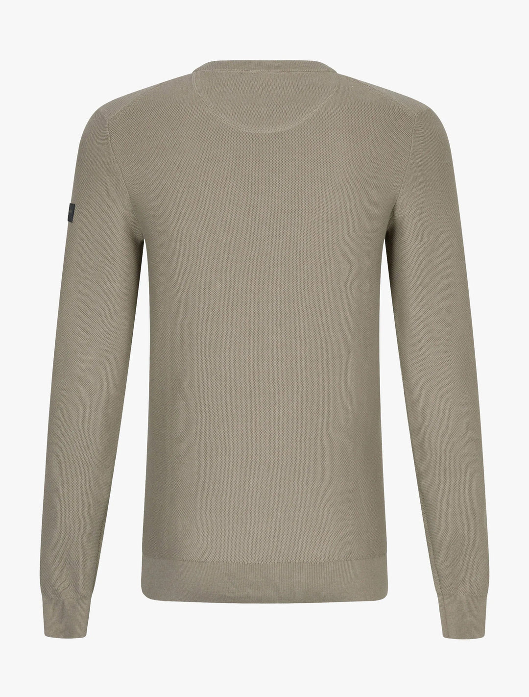 Cavallaro PULCIANO trui-100% CO Katoen-HEREN TRUIEN & VESTEN-Groen