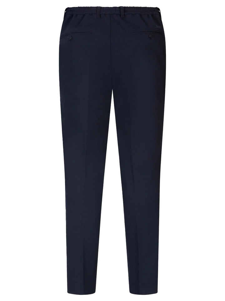 Cavallaro ZIGO broek donkerblauw-69% Polyester<br />27% Bamboe<br />4% Elastaan-HEREN BROEKEN-Blauw