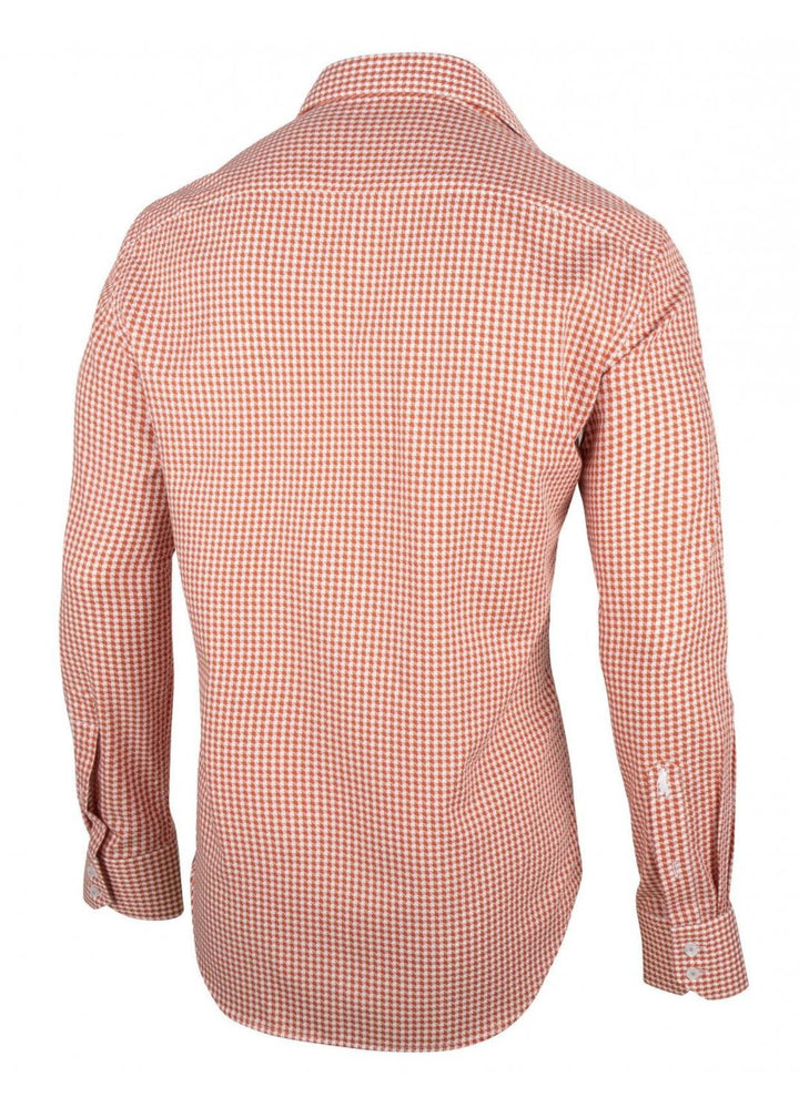 Cavallaro Zodio shirt-100% katoen-HEREN SHIRTS-Oranje