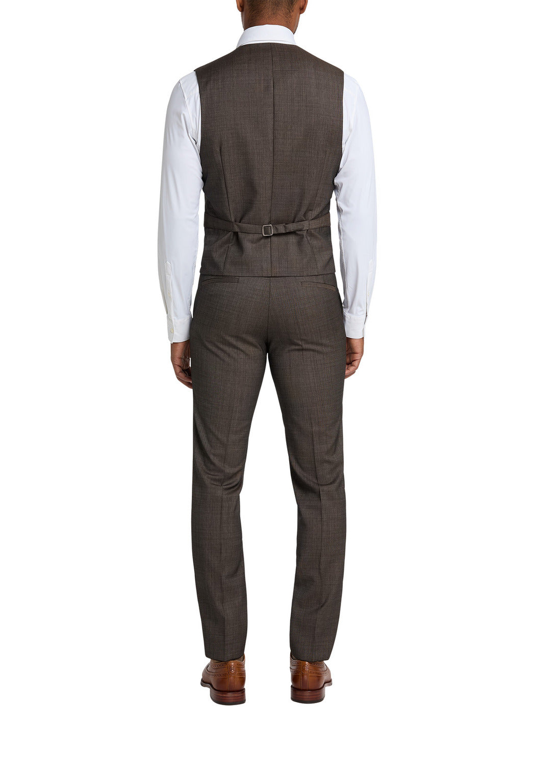 CG Philipp – Gilet Bruin-100% wol-HEREN PAKKEN & COLBERTS-Bruin