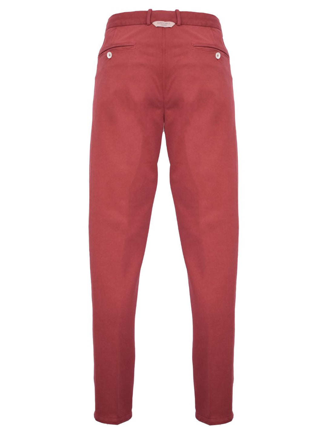 Circolo 1901 chino-98% katoen, 2% elasthaan-HEREN BROEKEN-Rood