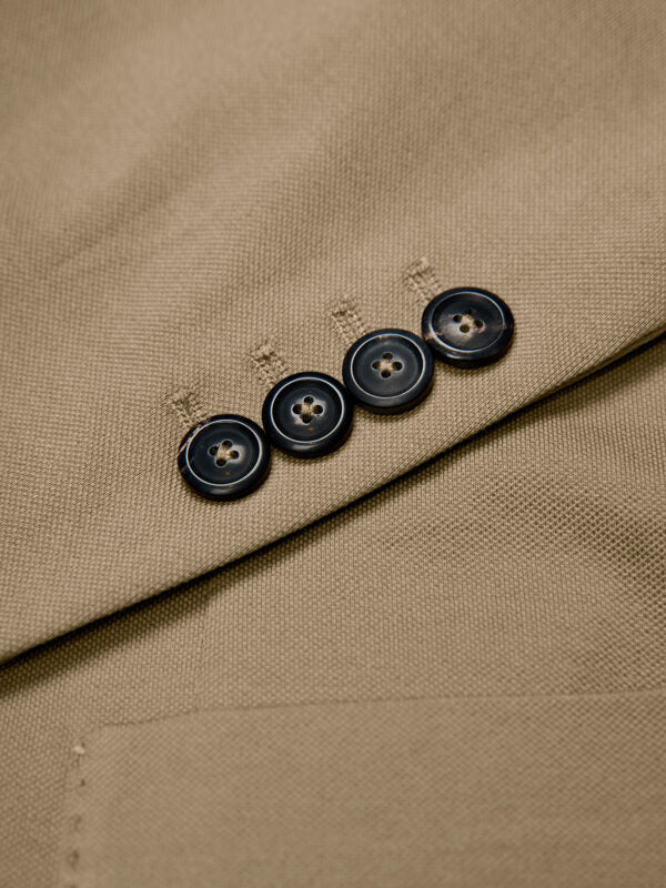 CIRCOLO 1901 colbert-97% katoen, 3% elasthaan<br />-HEREN PAKKEN & COLBERTS-Bruin