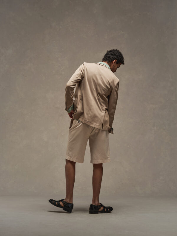 CIRCOLO 1901 colbert-97% katoen, 3% elasthaan<br />-HEREN PAKKEN & COLBERTS-Bruin